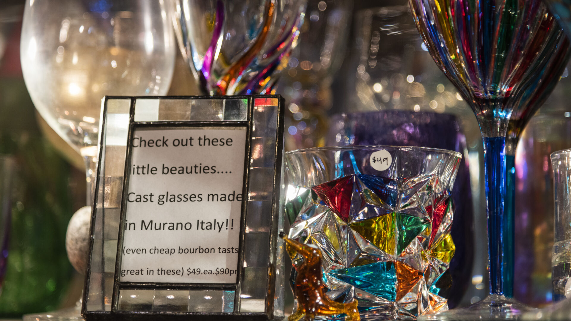 Glasses Made in Italy